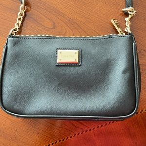 Small Calvin Klein Shoulder Bag in Black